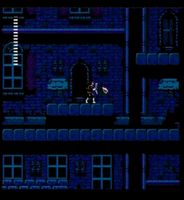 une photo d'Ã©cran de Castlevania 2 - Simon s Quest sur Nintendo Nes